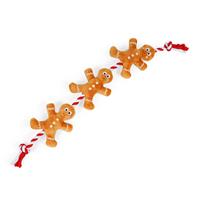 Zoon Xmas Tugga Gingerbread Dog Toy