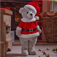 Smart Garden Standing Teddy Santa, Large