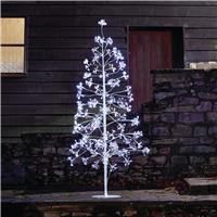 Smart Garden Frosted Twinkling Tree, 1.5m, Cool White