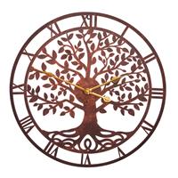 Smart Garden Tree Of Life Clock, Large, Bronze
