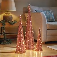 Smart Garden RedGold Braid TreeBelisks
