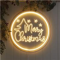Smart Garden NeonEsque Merry Christmas Sign