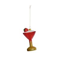 Smart Garden Cocktail Hanging Tree Decoration, Red & Gold