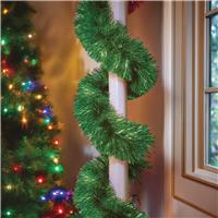 Smart Garden Deluxe Tinsel Garland, 2m, Green