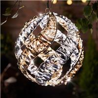 Smart Garden Gilt Helix Bauble, 30cm