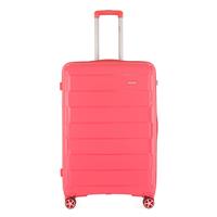 Highbury Luggage Burano Hardshell Suitcase, Medium, Coral Pink