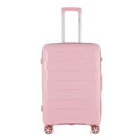 Highbury Luggage Burano Hardshell Suitcase, Medium, Light Pink