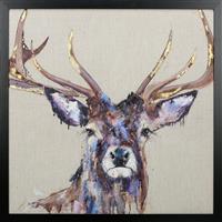 Majesty by Louise Luton Framed Picture, 74x74cm