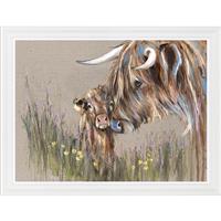 Heather & Buttercup by Louise Luton Framed Picture