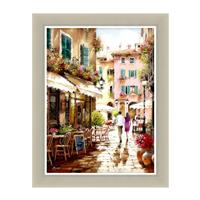 Side Street Stroll by Richard MacNeil Framed Picture