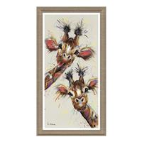 Gill & Gerry Framed Picture, 35x65cm