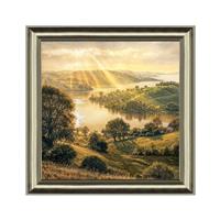 Radiant Lands Framed Picture, 94x94cm
