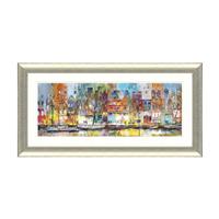 Amsterdam Framed Picture, 112x57cm