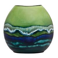 Poole Pottery Maya Purse Vase, 20cm