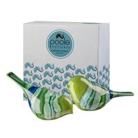 Poole Pottery Maya Birds, Set of 2
