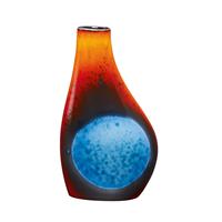 Poole Pottery Flare Asymmetrical Flask Vase, 27cm