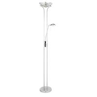 Casa Catherine Mother & Child LED Floor Lamp, Chrome
