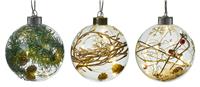 Premier LED Glass Bauble, Small