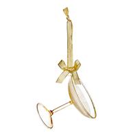 Premier Decorations Glitter Martini Glass Hanging Tree Decoration