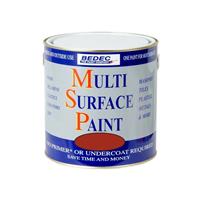 Bedec Soft Gloss Multi Surface Paint, 250ml, Red Cossack