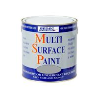 Bedec Soft Satin Multi Surface Paint, 250ml, Silver