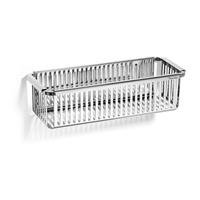 Robert Welch Burford Shower Basket, Single, Stainless Steel