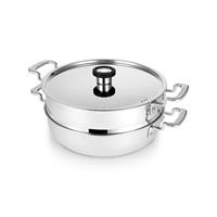 Robert Welch 316 Series Steamer Set, 28cm, 2 Pieces, Stainless Steel