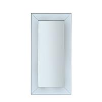 Gallery Vasto Leaner Mirror, 92x183cm, Silver