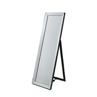 Gallery Luna Cheval Mirror, 48x155cm, Silver