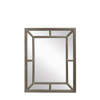 Gallery Lawson Mirror, 98x78cm, Pewter