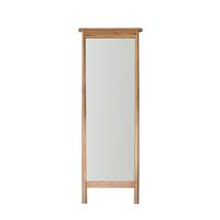 Gallery Wycombe Cheval Mirror, 174x64cm, Brown