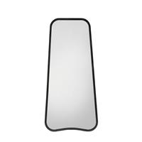 Gallery Kurva Leaner Mirror, 123x57cm, Black