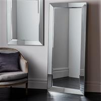 Gallery Bertoni Leaner Mirror, Silver