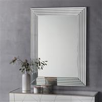 Gallery Rawson Rectangular Mirror, Silver