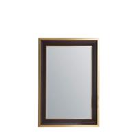 Gallery Edmonton Rectangular Mirror, 110x80cm, Gold