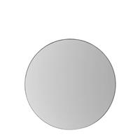 Gallery Hayle Round Mirror, 100x100cm, Black