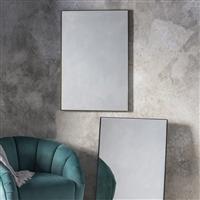 Gallery Hurston Rectangular Mirror, 90x60cm, Bronze