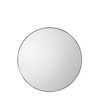 Gallery Bowie Round Mirror, 80x80cm, Black
