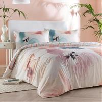 Drift Forward Aquarelle Duvet Set, Single, Pastel Floral