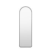 Gallery Holworth Arch Mirror, 150x45cm, Black