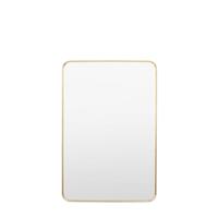 Gallery Holworth Rectangular Mirror, 60x90cm, Gold