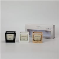 French Connection Candles, 3 x 50g, Light Wood