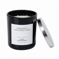 French Connection Pomegranate Candle, 251g, Black