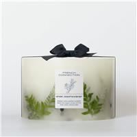 French Connection Vetivert Eucalyptus & Sea Salt Candle, 1.5kg, White Floral