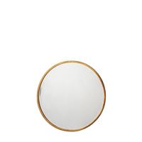Gallery Higgins Round Mirror, 60x60cm, Antique Gold