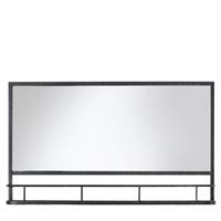 Gallery Emerson Overmantel Mirror , 63x106cm, Black