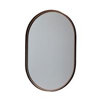 Gallery Greystoke Elipse Mirror, 90x60cm, Bronze
