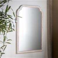 Gallery Esther Wooden Mirror, 121x81cm, White