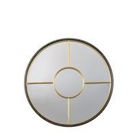 Gallery Rocca Round Mirror, 80x80cm, Gold
