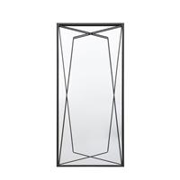 Gallery Wainscott Leaner Mirror, 75x160cm, Black